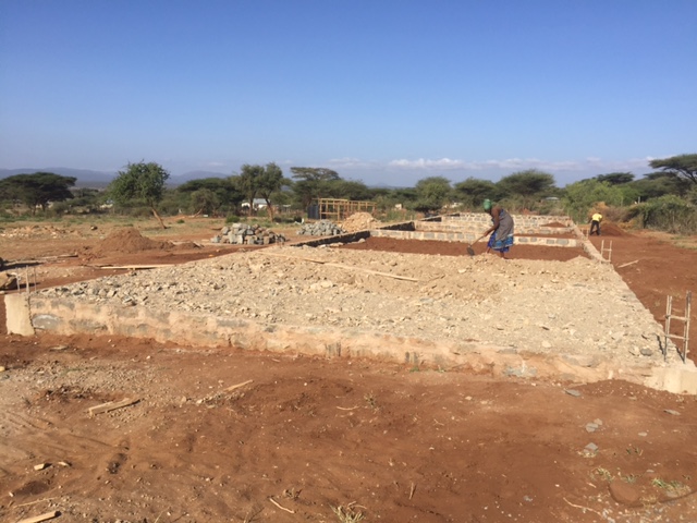Construction of MELOC Academy Class Rooms