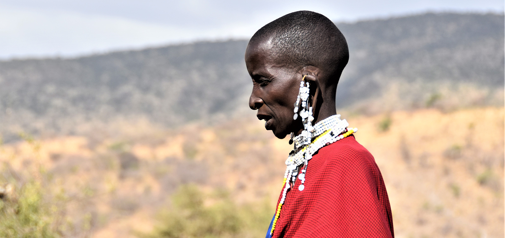 Maasai woman in northern Tanzania