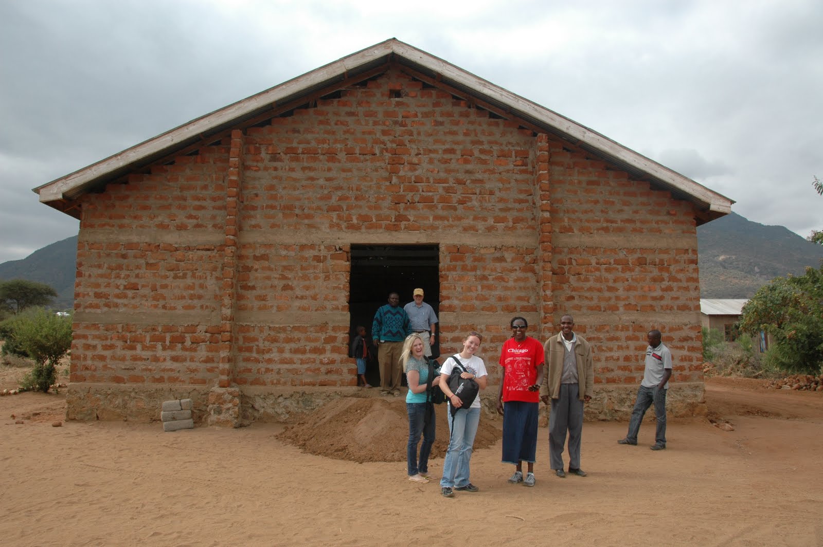 Church and community gathering in Longido, Tanzania